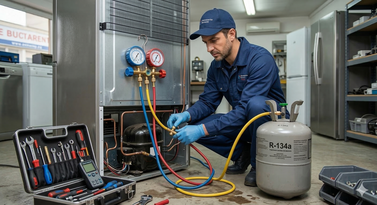 Incarcare freon